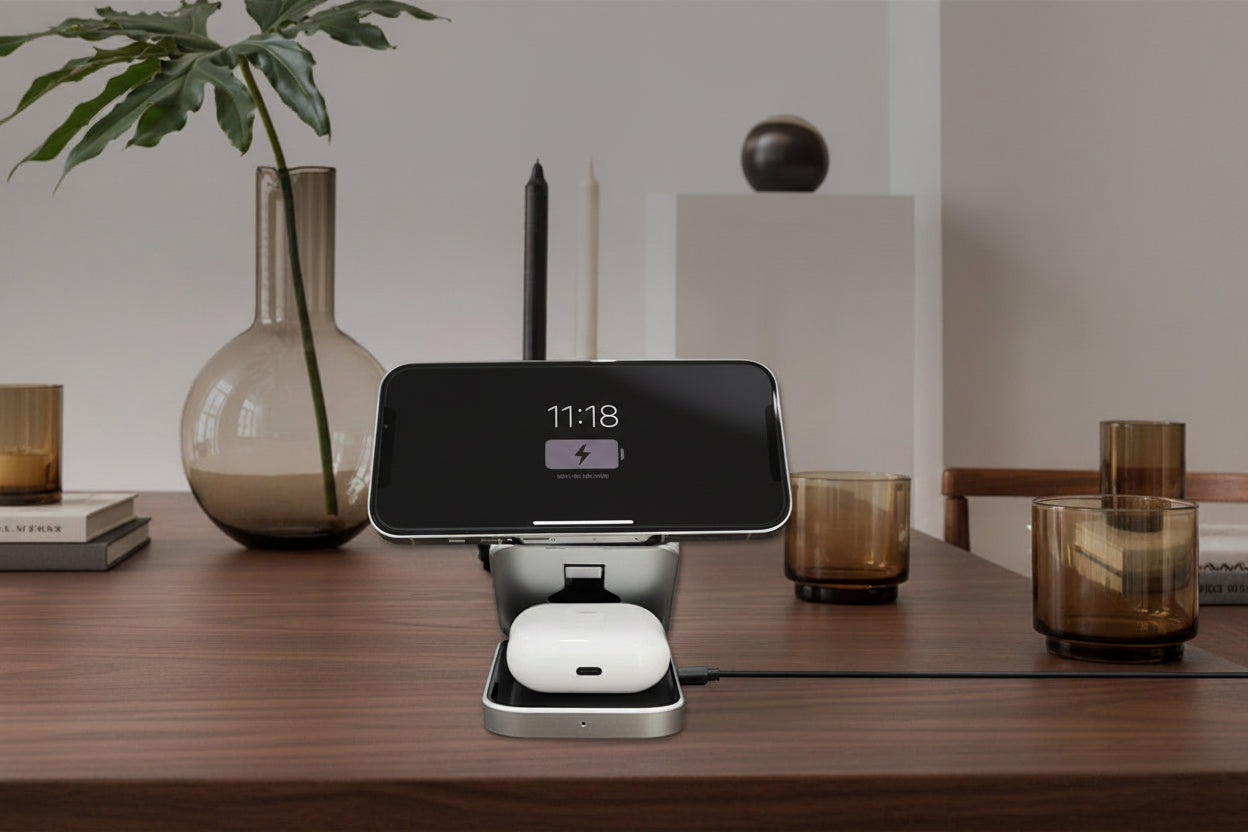 Orbit Fold™ Portable 3 in 1 Charging System