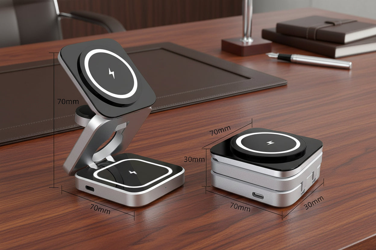 Orbit Fold™ Portable 3 in 1 Charging System