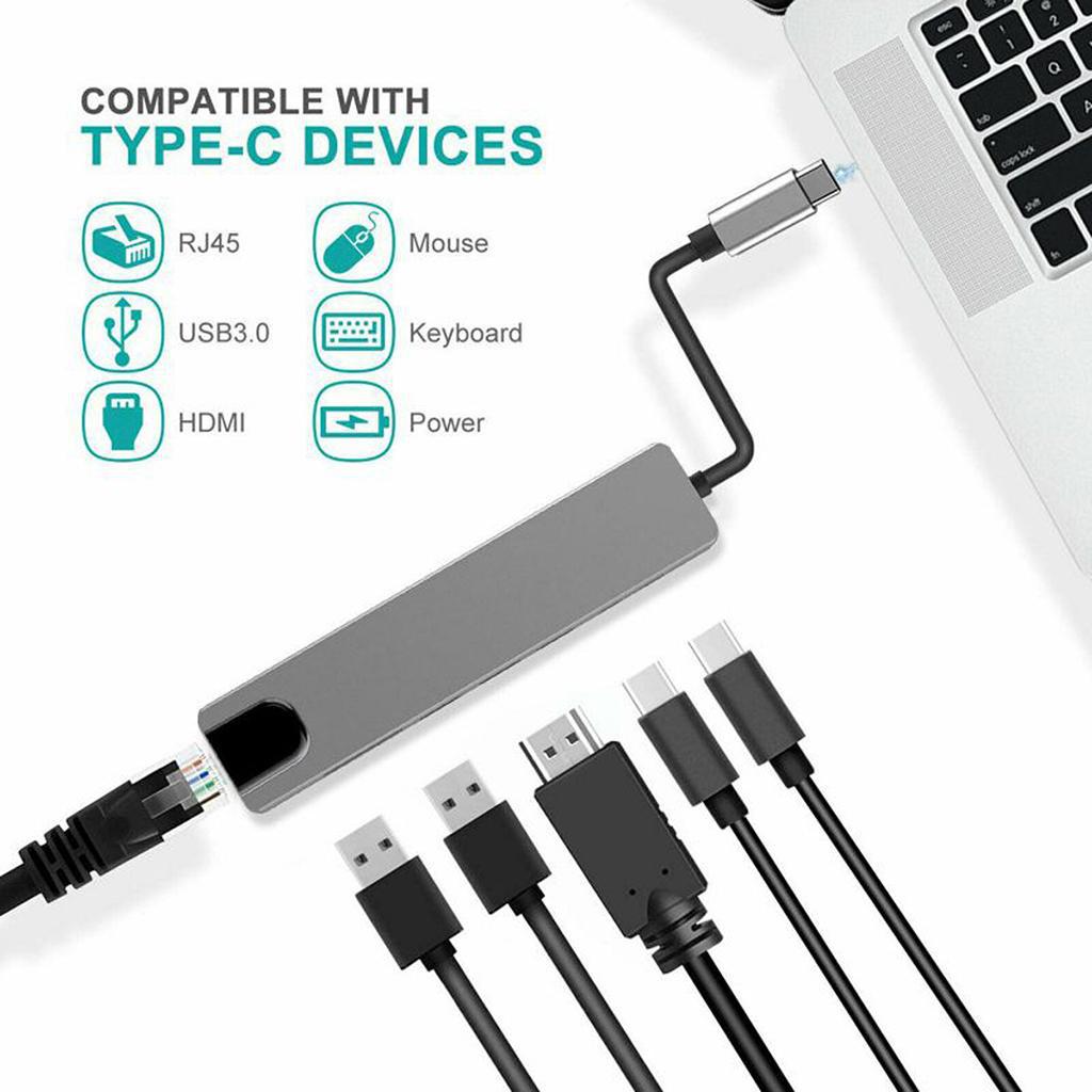 The Gigabit Dock | 6-in-1 Connectivity Station