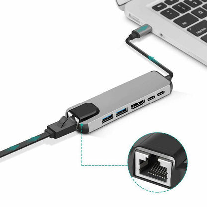 The Gigabit Dock | 6-in-1 Connectivity Station