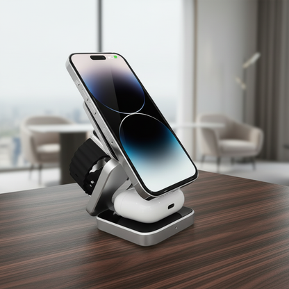 Orbit Fold™ Portable 3 in 1 Charging System